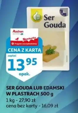 Auchan Ser edamski Podniesiony Kciuk oferta