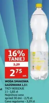 Auchan Woda cytrynowa Podniesiony Kciuk oferta