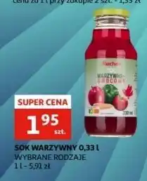 Auchan Sok warzywno - owocowy Auchan oferta