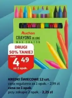 Auchan Kredki ołówkowe Auchan oferta