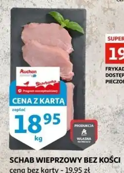 Auchan Schab wieprzowy bez kości oferta