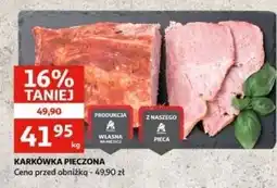 Auchan Karkówka pieczona oferta