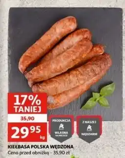 Auchan Kiełbasa polska wędzona Auchan oferta