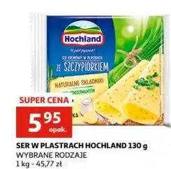 Auchan Ser topiony ze szczypiorkiem Hochland oferta