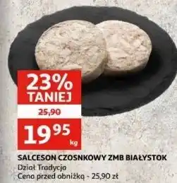 Auchan Salceson czosnkowy Zmb Białystok oferta