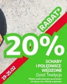 Auchan Schaby i polędwice wędzone oferta