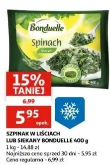 Auchan Szpinak w liściach Bonduelle oferta