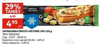 Auchan Zapiekanka z pieczarkami Iglotex Proste Historie Bistro oferta