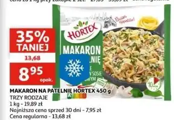 Auchan Makaron na patelnię tagliatelle z sosem szpinakowym Hortex oferta