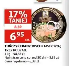 Auchan Tuńczyk steak Franz Josef oferta