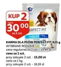 Auchan Karma dla psa junior 1+ Perfect Fit oferta