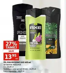 Auchan Żel pod prysznic Axe Black oferta