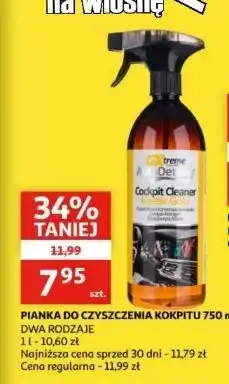 Auchan Pianka do czyszczenia kokpitu classic gold G-Xtreme oferta