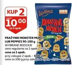 Auchan Chrupki bekonowe Lorenz Peppies oferta