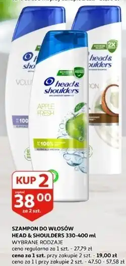 Auchan Szampon do włosów deep hydration Head&Shoulders oferta