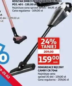 Auchan Odkurzacz cr 7046 Camry oferta