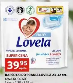 Auchan Kapsułki do prania bieli i kolorów Lovela Baby oferta