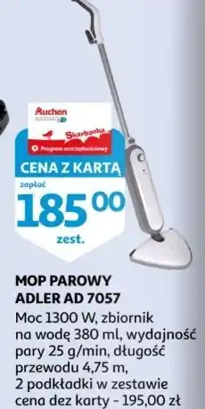 Auchan Mop parowy ad 7057 Adler oferta