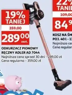 Auchan Odkurzacz ręczny ad7044 Adler oferta