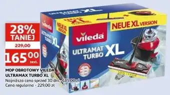 Auchan Mop płaski ultramat turbo xl Vileda oferta