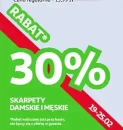 Auchan Skarpety damskie i męskie oferta