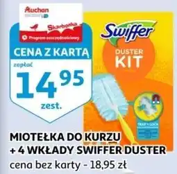 Auchan Miotełki do kurzu wymienne wkłady Swiffer oferta