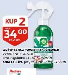 Auchan Odświeżacz powietrza eucalyptus & freesia Air Wick oferta