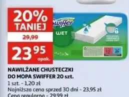 Auchan Chusteczki do podłóg Swiffer oferta