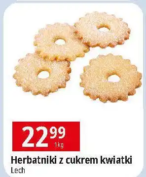 E.Leclerc Herbatniki z cukrem Lech Ciastka oferta