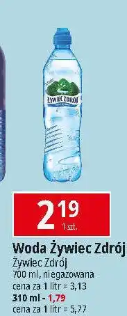 E.Leclerc Woda niegazowana Żywiec Zdrój Zdrojek oferta