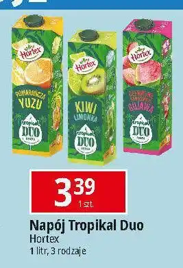 E.Leclerc Napój kiwi limonka Hortex Tropical Duo oferta