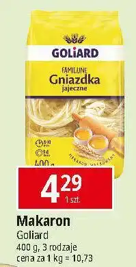 E.Leclerc Makaron familijne gniazdka jajeczne Goliard oferta