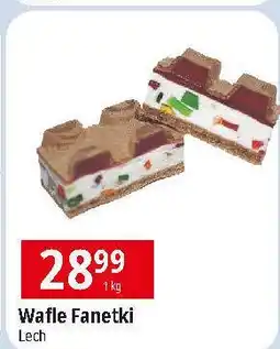 E.Leclerc Wafle z mleczkiem fanetki Lech Ciastka oferta