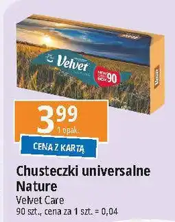 E.Leclerc Chusteczki higieniczne uniwersalne Velvet oferta