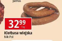 E.Leclerc Kiełbasa wiejska Nik-Pol oferta