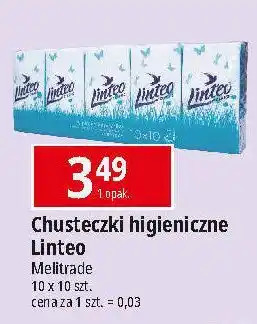 E.Leclerc Chusteczki higieniczne 2-warstwowe Linteo oferta