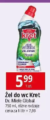 E.Leclerc Żel do wc classic Kret oferta