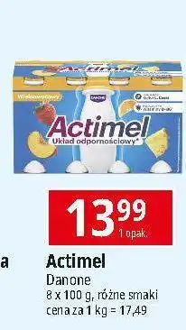 E.Leclerc Jogurt wieloowocowy Danone Actimel oferta