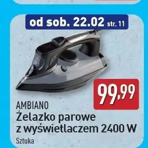 ALDI Żelazko 2400 w Ambiano oferta