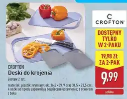 ALDI Deski do krojenia Crofton oferta