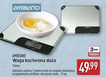 ALDI Waga kuchenna Ambiano oferta