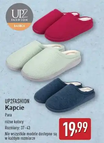 ALDI Kapcie wełniane damskie 37-43 Up2Fashion oferta