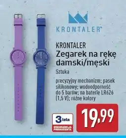 ALDI Zegarek męski Krontaler oferta