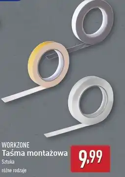 ALDI Taśma montażowa dwustronna Workzone oferta
