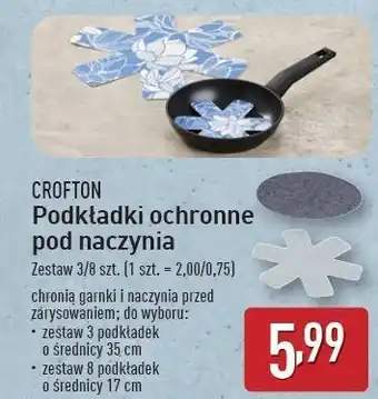 ALDI Podkładki ochornne pod naczynia Crofton oferta