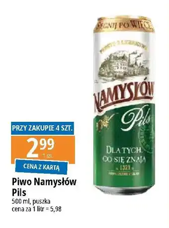 E.Leclerc Piwo Namysłów Pils oferta