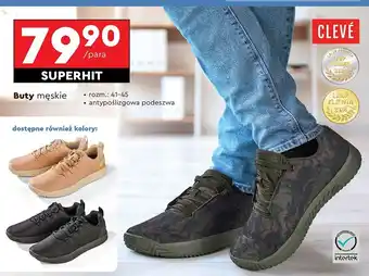 Biedronka Buty męskie 41-45 Cleve oferta