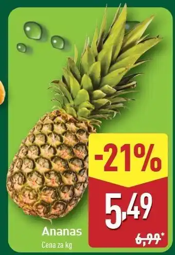 ALDI Ananas oferta