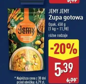 ALDI Zupa grochowa z kiełbasą wieprzową Jemyjemy oferta