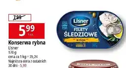 E.Leclerc Filety śledziowe w oleju Lisner oferta